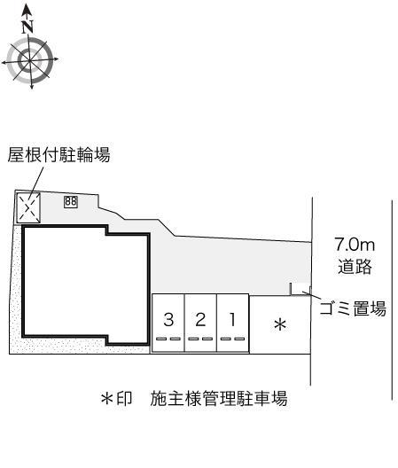 グッドライフ(51811)の駐車配置図