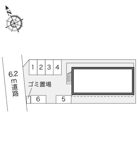 マロニエ(22388)の駐車配置図