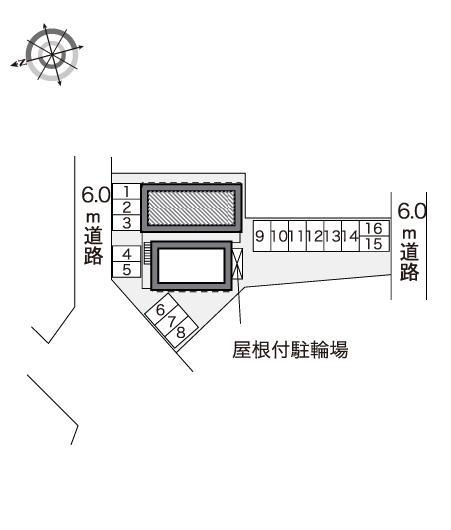 太陽Ⅱ(40743)の駐車配置図