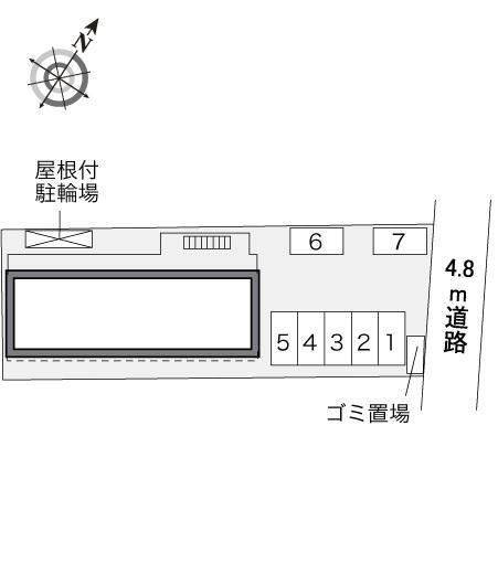 ペイサージュ(34539)の駐車配置図