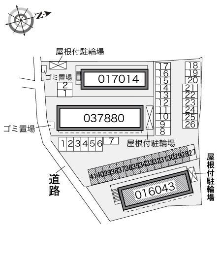エスペランサ(16043)の駐車配置図