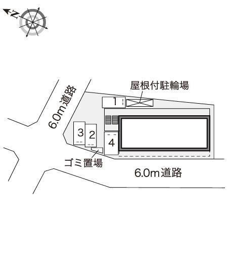 松並(41445)の駐車配置図