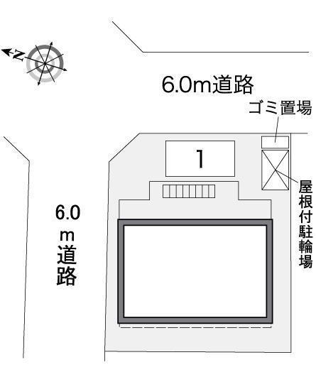 パークヒル三室(37585)の駐車配置図