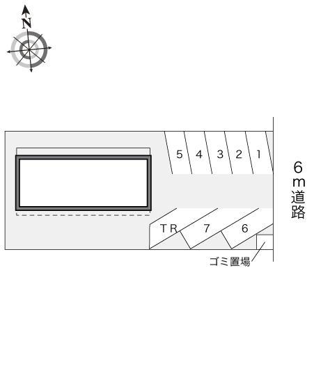 ワカスギ(10120)の駐車配置図