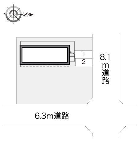 ＳＵＮＳＨＩＮＥ(15094)の駐車配置図