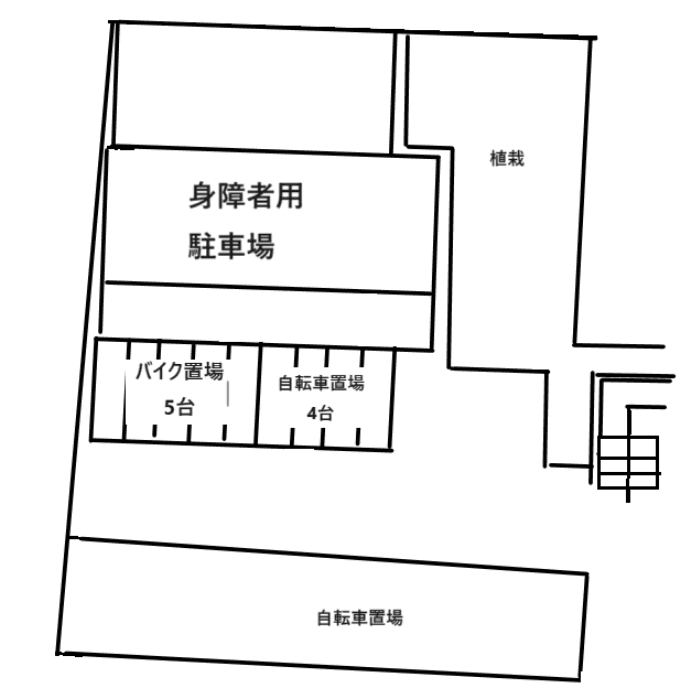 ジーベック両国の駐車配置図
