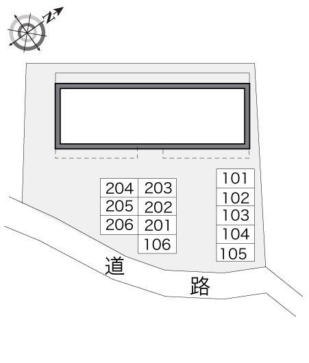 かりん(10809)の駐車配置図