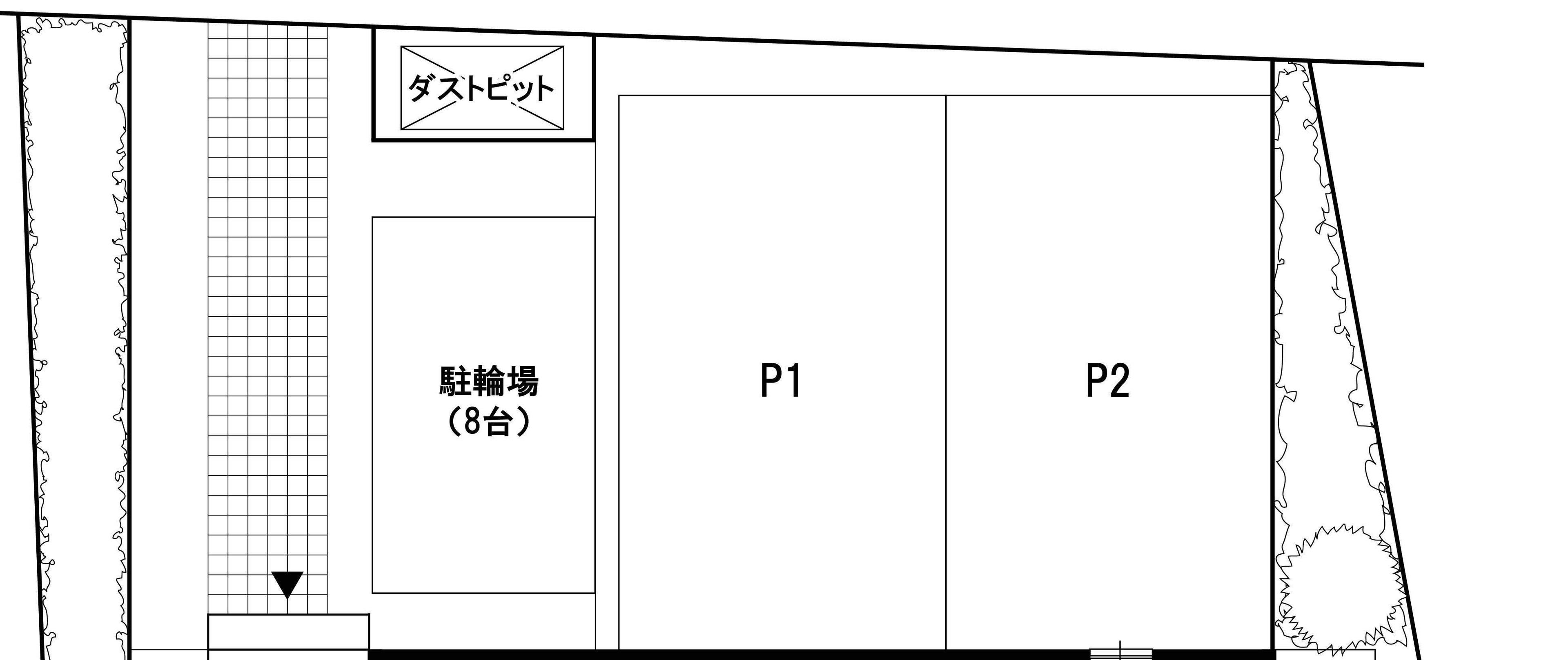 リブリ・エクシトの駐車配置図