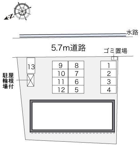 大塚(31870)の駐車配置図
