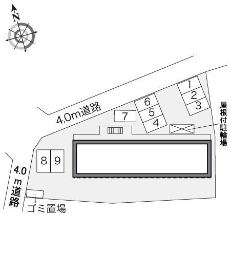 ＷＡＫＯ　３(34267)の駐車配置図