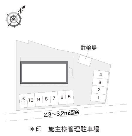 ドゥマン(15099)の駐車配置図