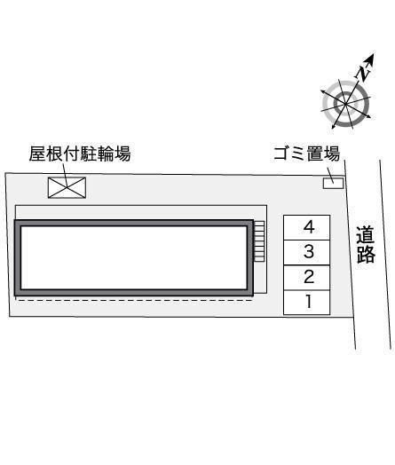 シュトラール(35281)の駐車配置図
