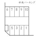 中央パーキングの駐車場