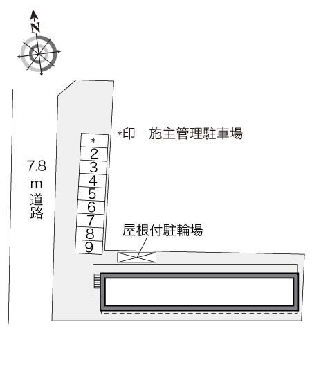 司(31621)の駐車配置図