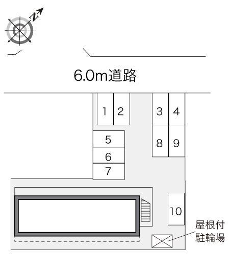 エクレール(23721)の駐車配置図