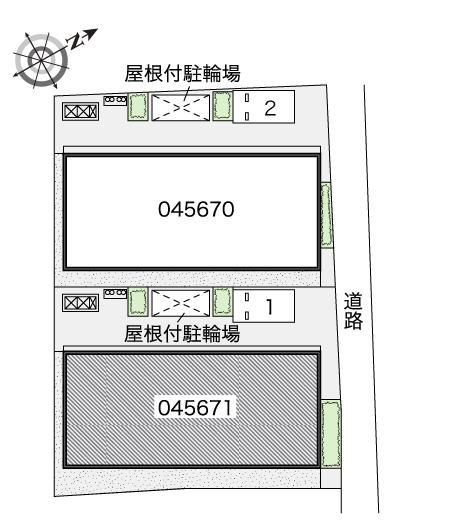 煌(45671)の駐車配置図
