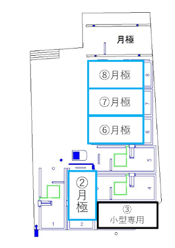 丸の内第９の駐車配置図