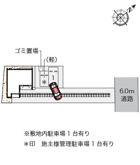 ミランダ玉水２(59319)の駐車配置図