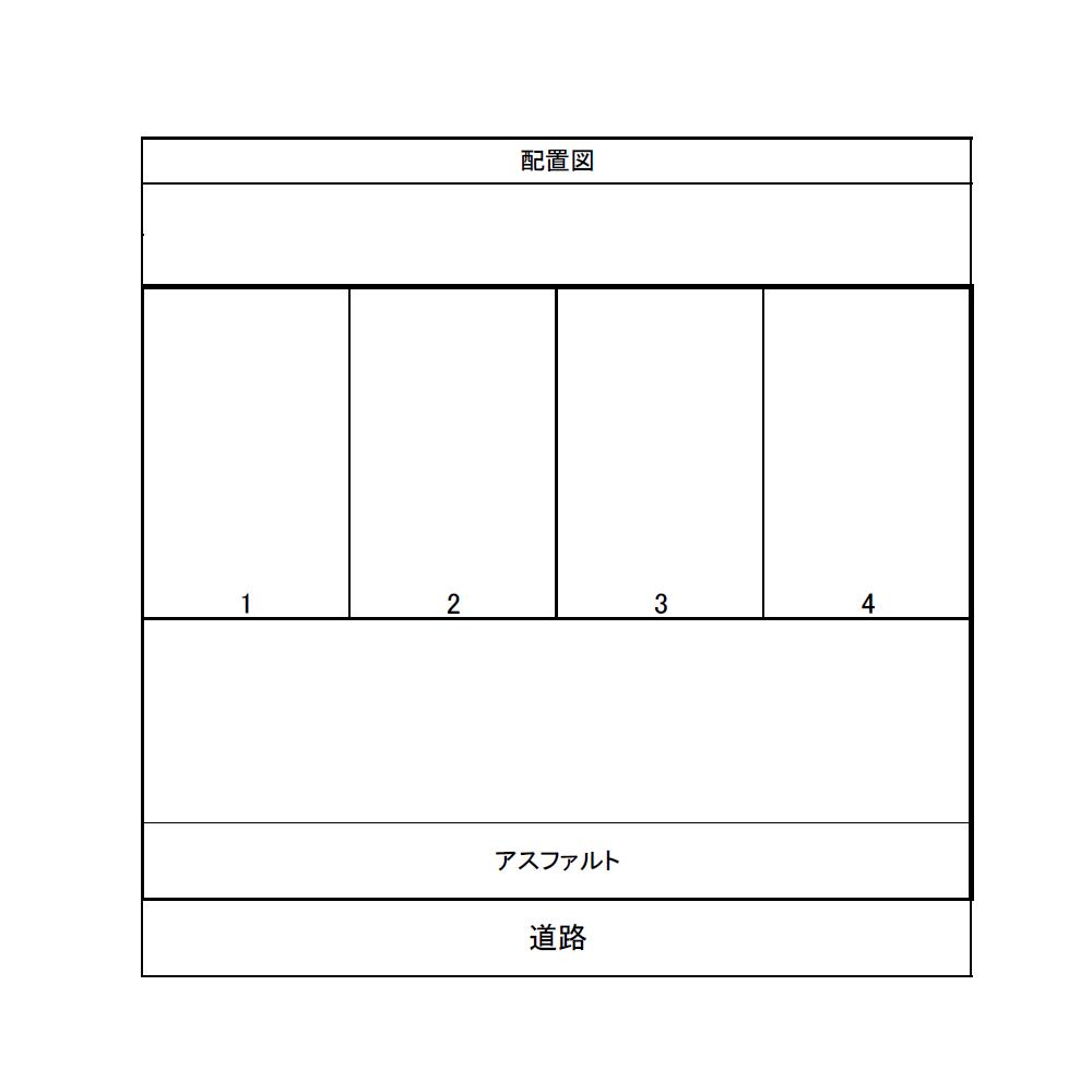 花井駐車場の駐車配置図