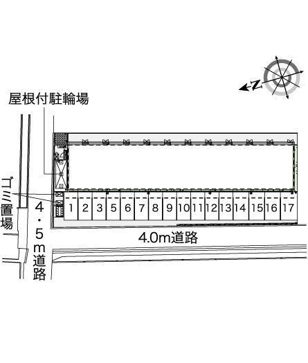 サムシンエルス(43513)の駐車配置図
