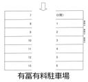 有冨有料駐車場の駐車場