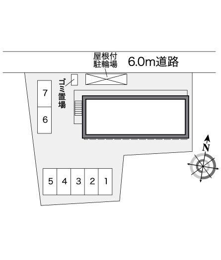 オリーブ(25237)の駐車配置図