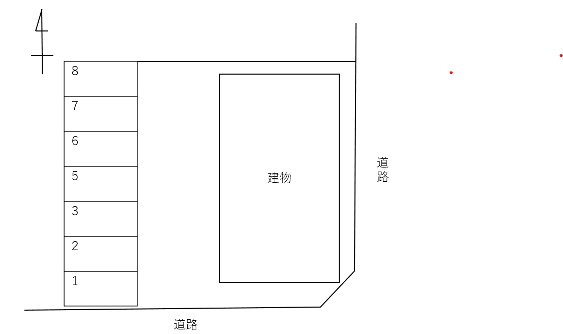 ＴＥＲＲＡの駐車配置図