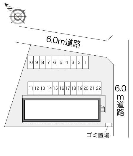 かんのくら(22150)の駐車配置図