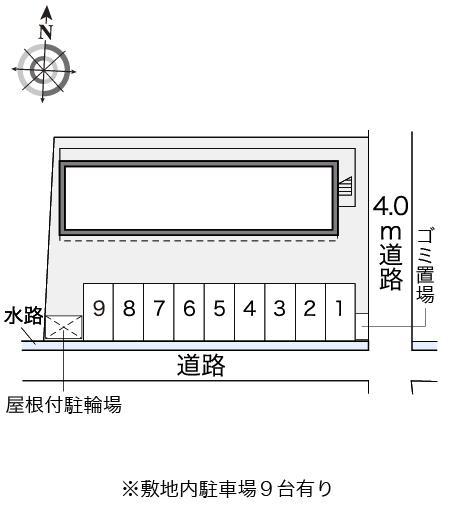 Ｍ．Ｋ(17649)の駐車配置図