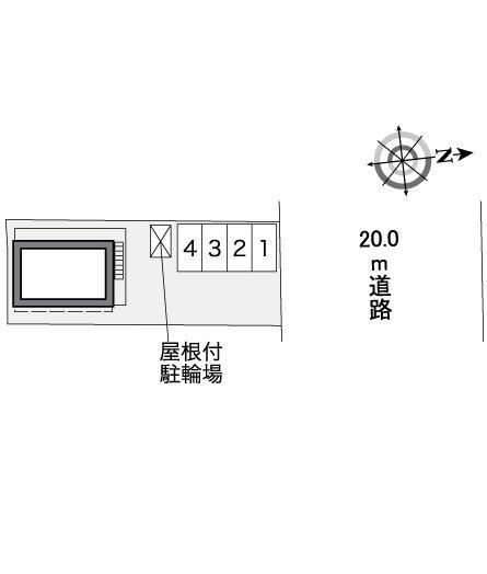 ＫＭＹ前橋(36786)の駐車配置図