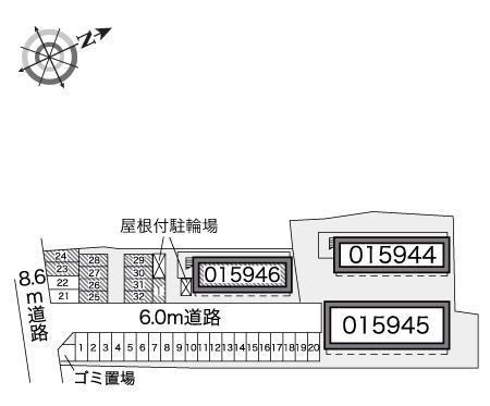 ＷＩＳＴＥＲＩＡ(15946)の駐車配置図