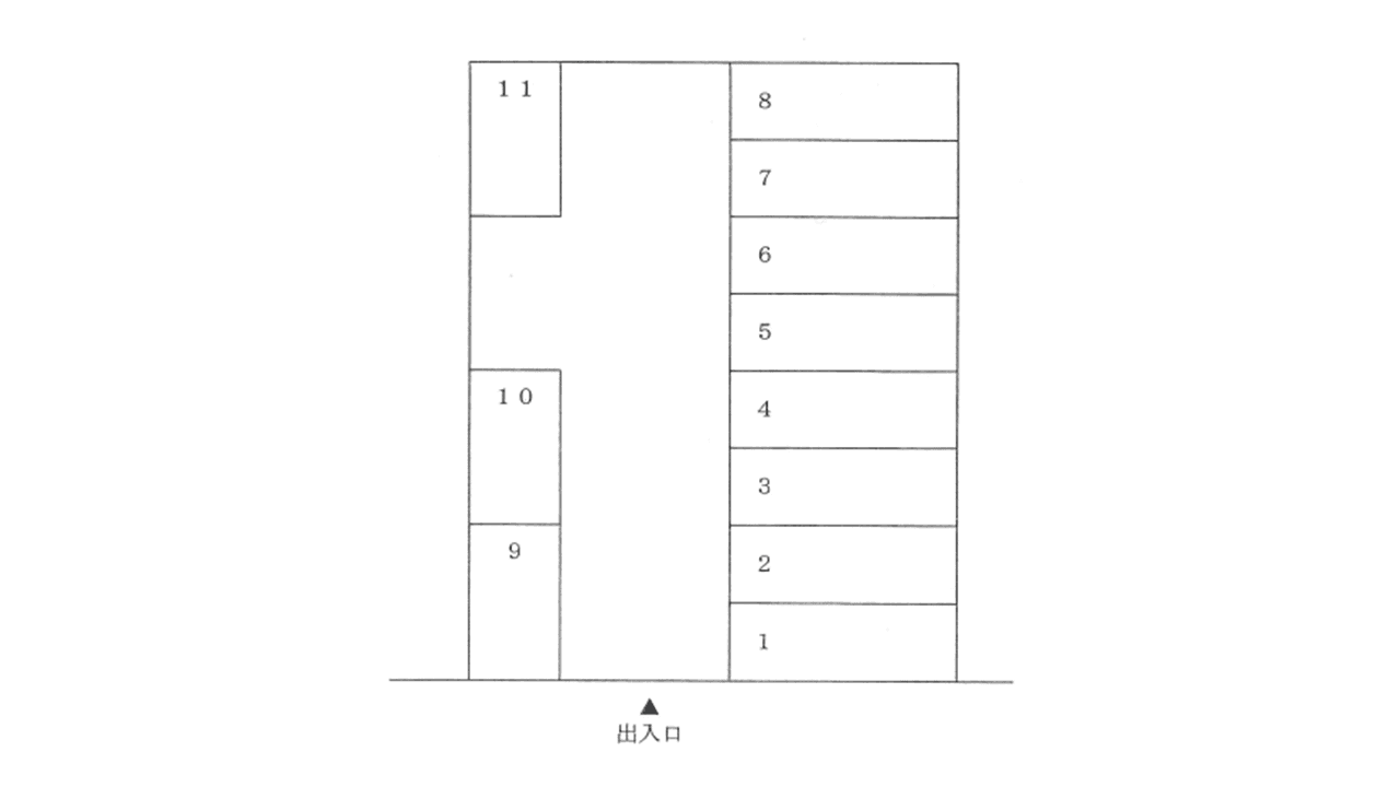 パーキングＳＤの駐車配置図