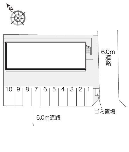 ＦＵＲＡＨＡ(23108)の駐車配置図