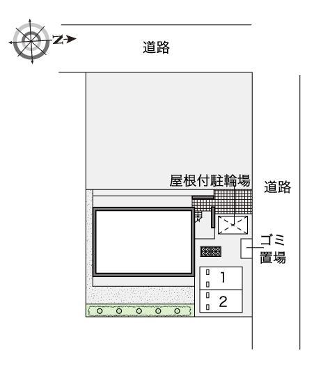 クルーオブアイランド(45034)の駐車配置図
