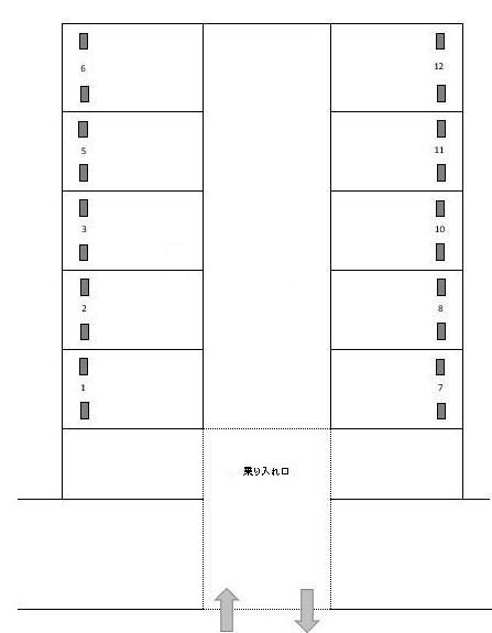 J-926の駐車配置図