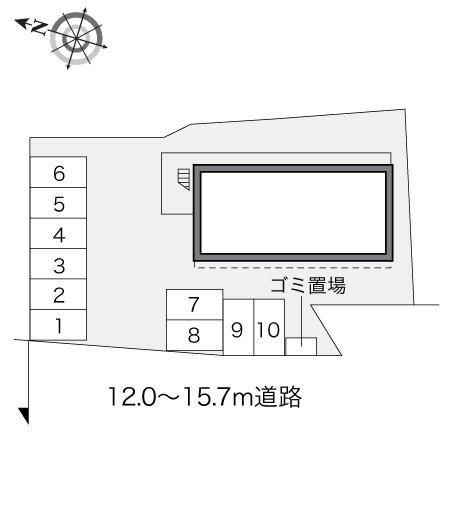 ポセイドン(22949)の駐車配置図