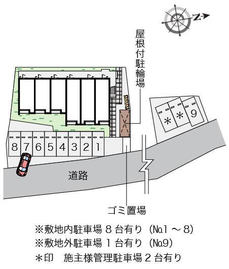 クレイノＮＥＯⅡ(57759)の駐車配置図