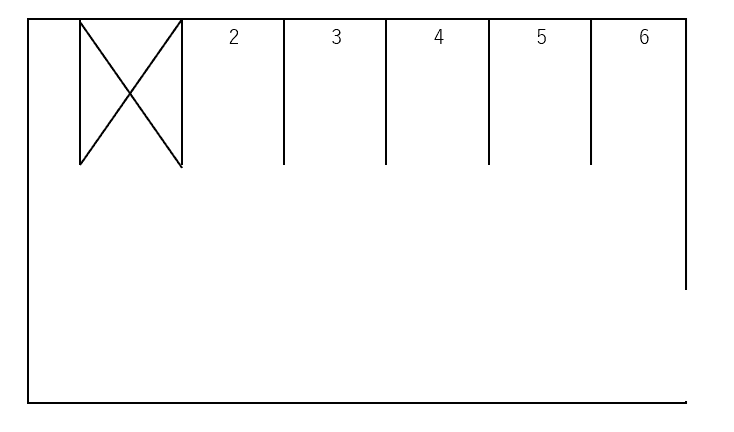 赤羽駐車場の駐車配置図