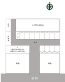レイクヒルKASAの駐車場