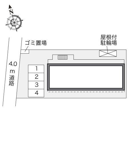 サカワ(33382)の駐車配置図