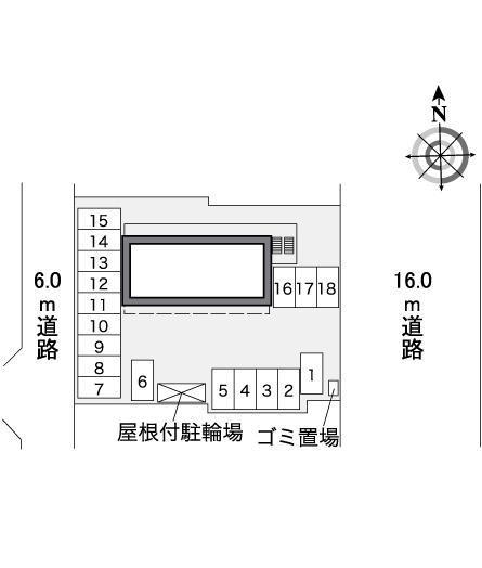 みそらの(36050)の駐車配置図