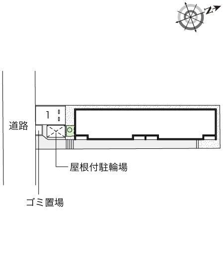 弁天(54021)の駐車配置図