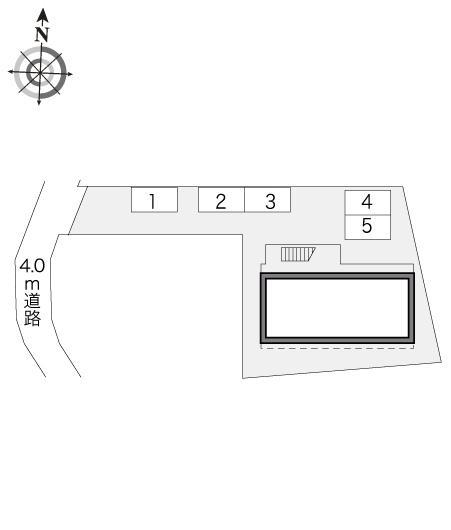 ベルコート(18451)の駐車配置図