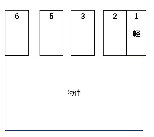 ＧＲＥＥＮ ＵＮＩＳＯＮの駐車配置図
