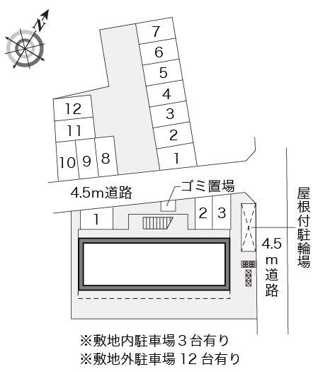 ＴｈｅＯ(16493)の駐車配置図