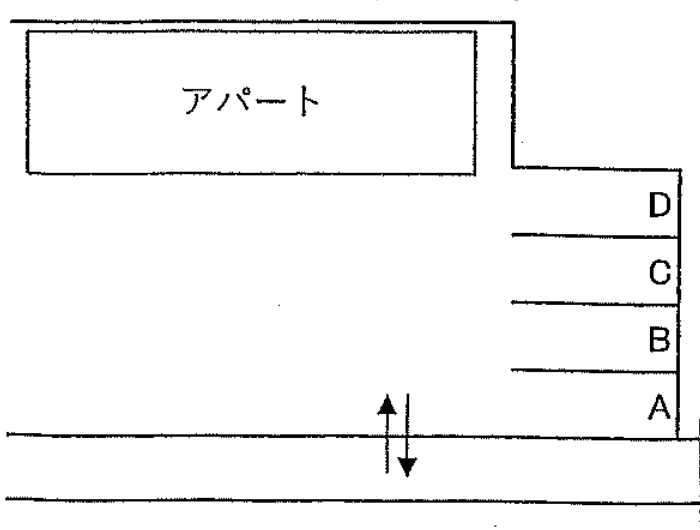 パーキングみのりの駐車配置図