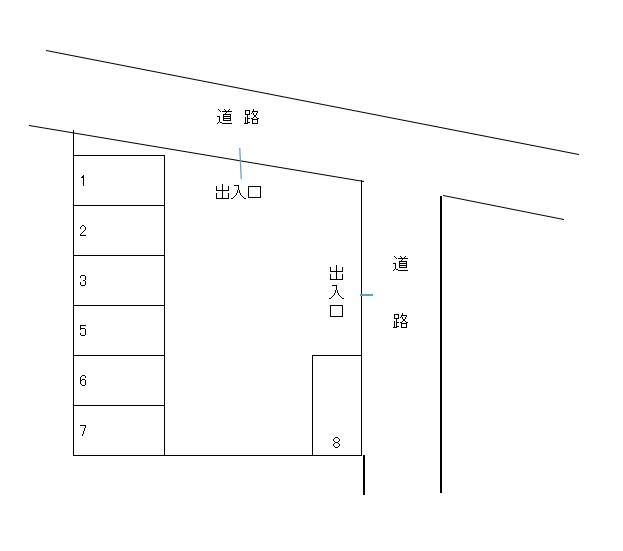 J-294の駐車配置図