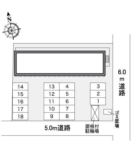 ｍ＆ａ(26279)の駐車配置図