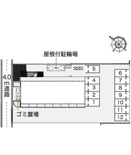 リリー(42848)の駐車配置図