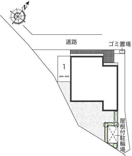 オレガノ(45890)の駐車配置図